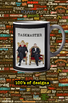 Taskmaster 11oz Mug featuring Greg Davies | Alex Horne | TV Show Taskmaster Design