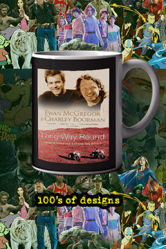 Long Way Round 11oz Mug | Ewan McGregor Design | TV Show Poster Merchandise