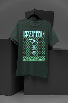 UGLY Rockin' Christmas Led Zeppelin T-Shirt | Vintage Band Style | Classic Rock Fan |