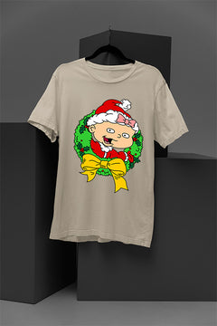 UGLY Retro Rugrats Lil Christmas T-Shirt | 90s Cartoon | Holiday Ugly Design |