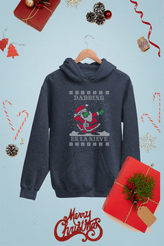 KIDS UGLY: Santa Dabbing Christmas Joy | Kids Christmas Ugly Design | Hood