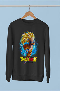 Introducing: Super Saiyan Power Unleashed Sweatshirt | Goku Transformation | Dragon Ball Z