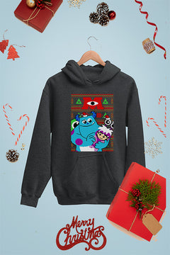 KIDS UGLY Monster Inc Christmas: Festive Festivities | Kids Christmas Ugly Design Hood