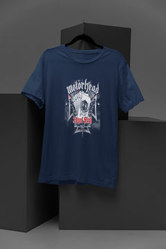 Motohead Royal Flush | Vintage Rock Band Tee | Iconic Design Inspired by Motohead's Peak Era