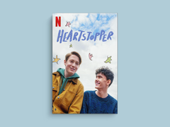 Heartstopper Canvas Print featuring Nicholas and Charlie | TV Show Fan Art