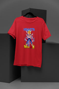 "Vegeta Power Up | Dragon Ball Z Fan Tee | Saiyan Prince Shirt | Anime Lover