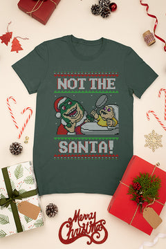 UGLY Blast from the Past: Earl and Baby Sinclair Christmas T-shirt | Dinosaurs Sitcom |