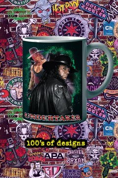 The Undertaker 11oz Mug | Pro Wrestling Legend Design - Shopify Etsy SEO