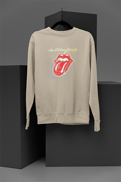 Rolling Stones Logo | Band Sweatshirt | Vintage Rock | Retro Style | Iconic Logo | 1960s Fashion | Music Inspired | Cool & Trendy | Classic Rock Vibes | Unique Design | Unisex Sweatshirt