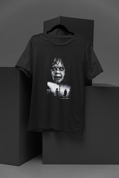 "Horror The Exorcist | Vintage Scary Graphic Tee | Halloween Costume Gift"