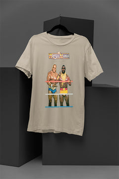 Wrestelamania 1 WWE T-shirt | Retro Wrestling Champion Apparel | 1980s