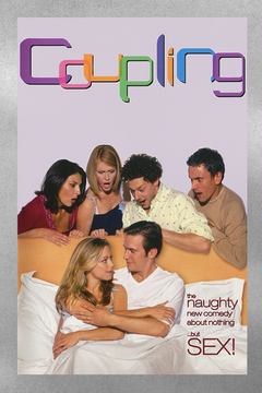 Coupling Poster Matt LeBlanc Rachel Blanchard Exclusive Design | TV Show Memorabilia Wall Art Print