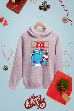 KIDS UGLY Monster Inc Christmas: Festive Festivities | Kids Christmas Ugly Design Hood