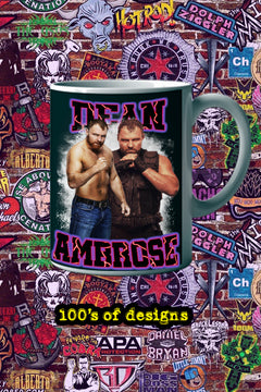 Dean Ambrose 11oz Mug - Pro Wrestling | Dean Ambrose Design | Unique Wrestling Gift
