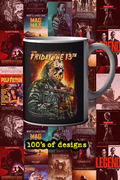 Halloween Friday the 13th 11oz Mug | Horror Film Poster Design