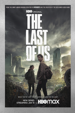 The Last of Us Poster featuring Joel and Ellie | TV Show Design | Gloss Print | Wall Decor | Art Print | Bestseller