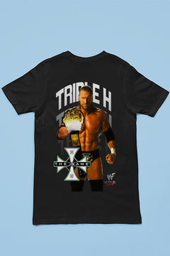 TRIPLE H WWE Attitude Era Superstar T-Shirt | Vintage Wrestling Legend Tee | Retro Champion Wrestling