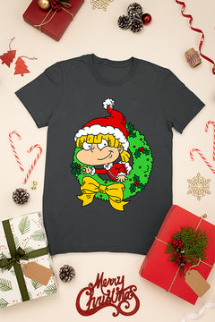 KIDS UGLY Angelica's Christmas Chaos Tee | Rugrats Angelica | Kids Christmas U