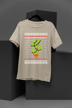 UGLY Christmas Cactus Chaos T-Shirt | Retro Christmas | Festive Fun | Vintage Vibes |