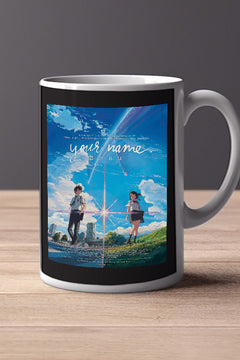 Your Name 11oz Mug - Lead Actor Name | Film Memorabilia Design | Collectible Movie Poster Merch