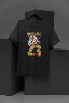 "Master Roshi Power Tee | Dragon Ball Z Anime Shirt | Roshi Sensei Graphic Tee"