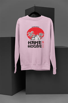 Kame House Graphic Sweatshirt | Anime Inspired Sweater | Goku Fans Gift | Dragon Ball