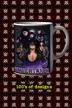Undertaker 11oz Mug | Pro Wrestling | WWE Superstar | Collector's Item | Wrestling Fan Gift | Coffee Mug | Unique Design | Merchandise | Etsy Shopify