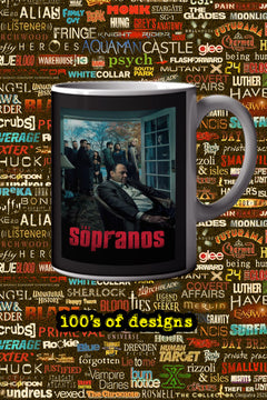 The Sopranos 11oz Mug | TV Show Poster Design | Tony Soprano Mug