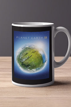 Planet Earth II 11oz Mug | TV Show Poster Design | David Attenborough