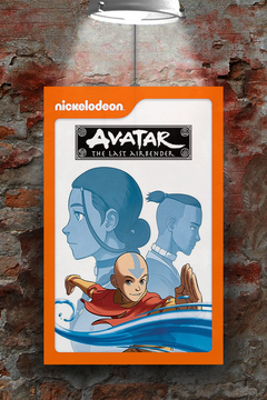 Avatar: Aang Premium Gloss Poster | Avatar TV Show | Aang Design | Home Decor | Wall Art