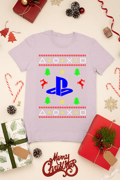 KIDS UGLY: Playstation Logo Christmas Riot | Classic Gaming | Kids Retro Style | Ugly