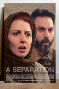 A Separation | Premium Gloss Poster | Film Design | Movie Art | Cinema Decor