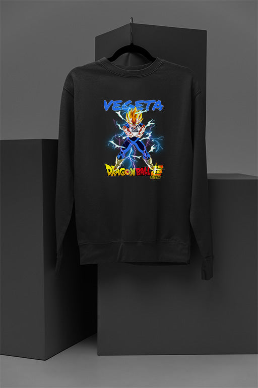 Vegeta Power Up | Dragon Ball Z Fan Sweatshirt | Saiyan Prince Sweatshirt | Anime Lover