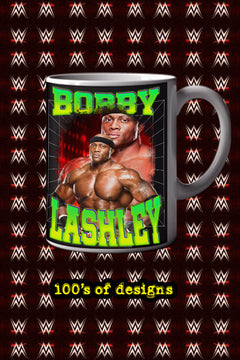 Bobby Lashley 11oz Mug Pro Wrestling Bobby Lashley Wrestler | Wrestling Fan Gift Mug