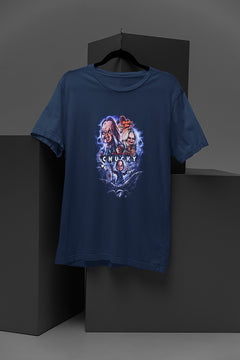 "Horror Bride of Chucky Costume | Vintage Graphic Tee | Scary Movie Lover Gift | Halloween"