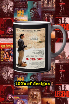 Incendies 11oz Mug | Film Memorabilia Incendies Design | Lead Actress Name