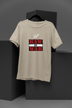 Raw is War WWE | Vintage Attitude Era | Retro Wrestling Tee | Limited Edition | Pro Wrestling Merch | WWE Fan Apparel | Iconic Event Logo Shirt