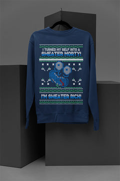 UGLY Dimensional Rick Christmas Sweatshirt | Rick and Morty | Portal Adventures | Interdimensional