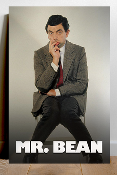 Mr. Bean | Rowan Atkinson | Vintage TV Show Poster | Gloss Design | Funny Art Print