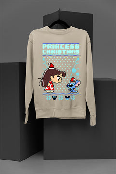 UGLY Lilo and Stitch Christmas Chaos | Vintage Ugly Designs | Festive Stitch Holiday Sweatshirt