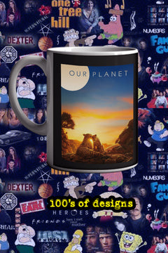 Our Planet 11oz Mug featuring David Attenborough | TV Show Our Planet Design