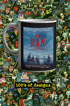 Ran 11oz Mug | Film Memorabilia | Ran Design | Vintage Movie Poster | Toshiro Mifune