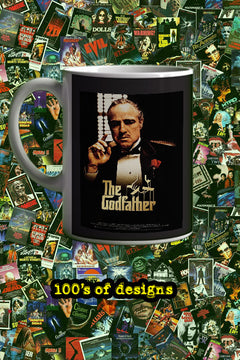 The Godfather 11oz Mug Al Pacino | Mafia Movie Collector's Gift | Film Memorabilia Design