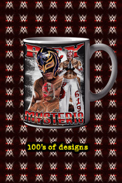 Rey Mysterio 11oz Mug | Pro Wrestling Legend Rey Mysterio Image Cup