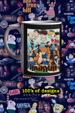 Haikyuu!! 11oz Mug - Karasuno Volleyball Team | Anime Design | Best Gift for Fans