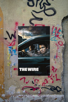 The Wire Premium Gloss Poster featuring Idris Elba | TV Show Decor | Original Design for Fans