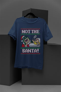 UGLY Blast from the Past: Earl and Baby Sinclair Christmas T-shirt | Dinosaurs Sitcom |