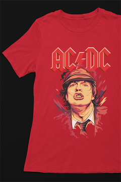 ACDC Angus | Rock Band Tee | Vintage 80s Rock | ACDC Inspired Shirt | Angus Young Fan Apparel