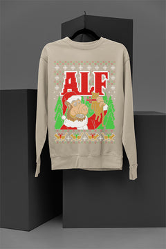 "UGLY Alf from ALF Show Dressed as Santa | 80s TV Icon | Christmas