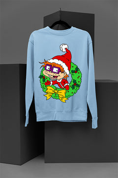 UGLY Retro Rugrats Chuckie Christmas Sweatshirt | 90s Cartoon Character | Vintage Ugly